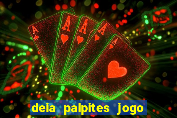 deia palpites jogo do bicho